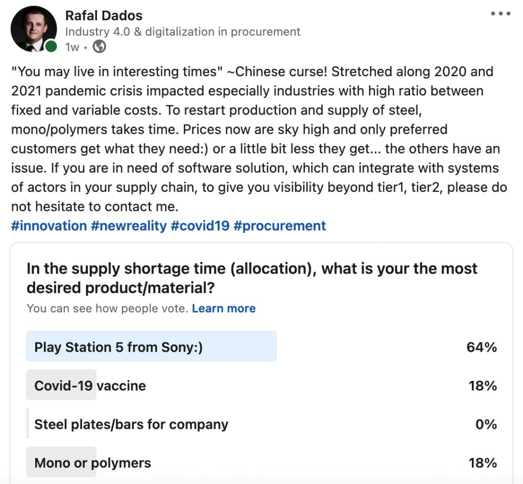 Alokacja surowców kryzys w łańcuchu dostaw